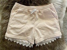 Chloe Girls Lace Trimmed Shorts Kids, Size 10