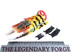 Gi Joe Tiger Force 1988 Tiger Shark Vintage Vehicle 100% Complete Outstanding