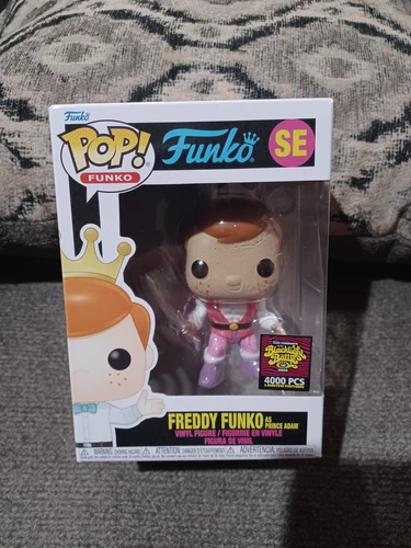 Freddy Funko as Prince Adam SDCC Box of Fun LE 4000 Blacklight Battle Funko Pop