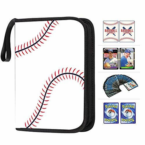 Baseball Football Sports Cards Binder Collectors Gift Sleeves Holder