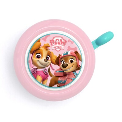 Kinder Fahrradklingel ''Paw Patrol Girls'', pink, Ø 55mm, Sky & Liberty, Fan Bell