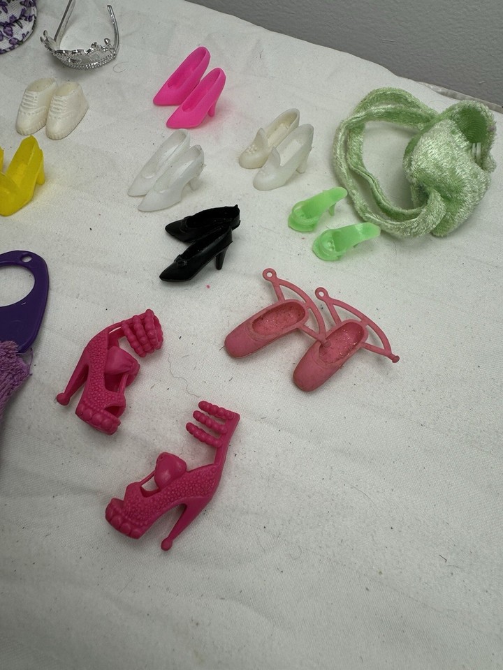 Doll Fashion Barbie Accessories Handbags Shoes Bulk Lot eBay
