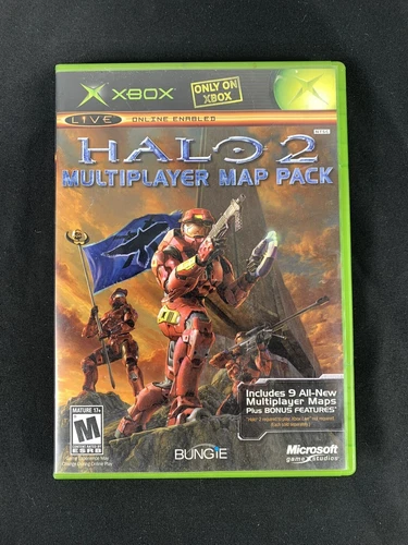 Microsoft Original OG Xbox Game - Halo 2 Multiplayer Map Pack CIB