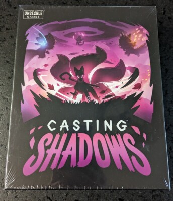 Casting Shadows Strategy Card Base Game Unstable Games NEW & Sealed