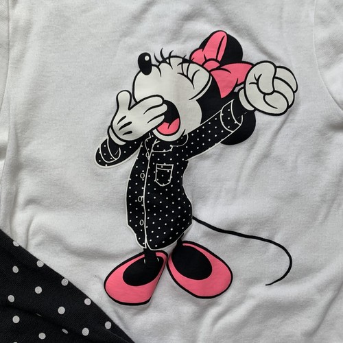 Gap Disney Minnie Mouse 2 Piece Pajama Set Girls 4 Organic Cotton - Picture 2 of 3