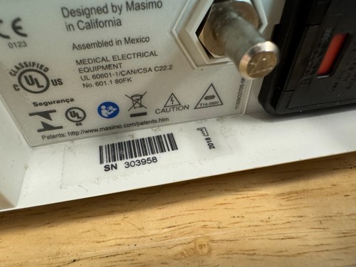 Masimo Radical 7 Rainbow con modulo Dock (F250) - Foto 5 di 6