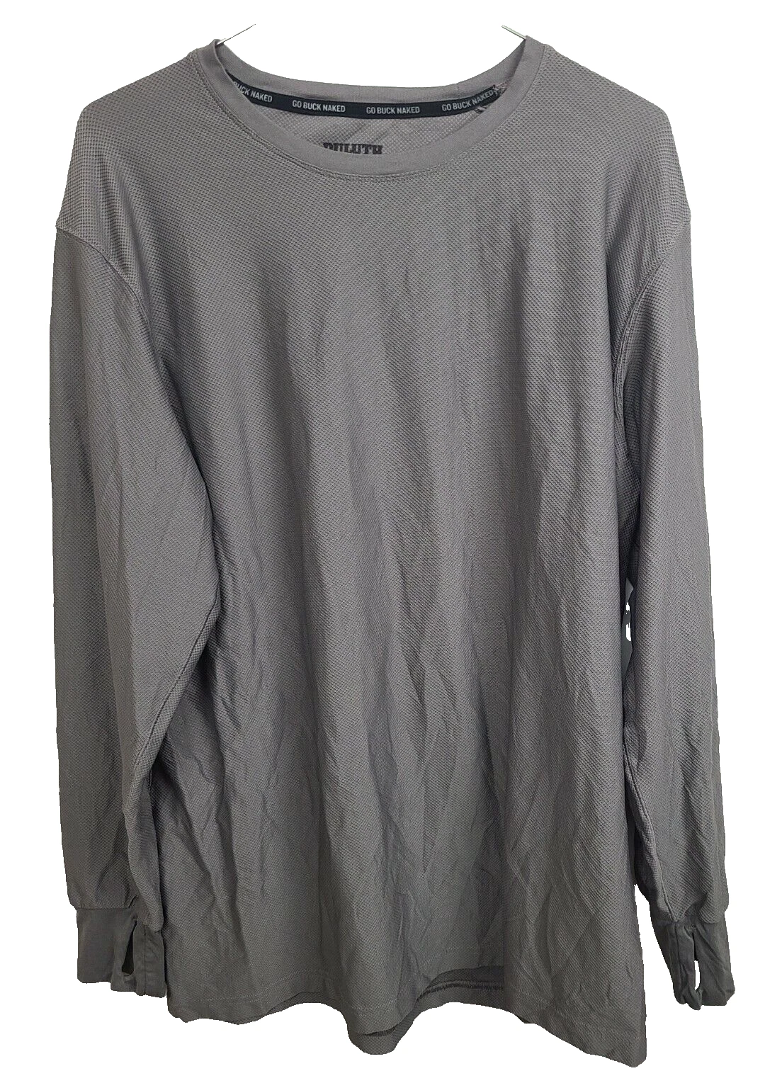 Duluth Mens Top Size Large Gray Long Sleeve Crew Neck Athletic Outdoor Tee
Opens in a new window or