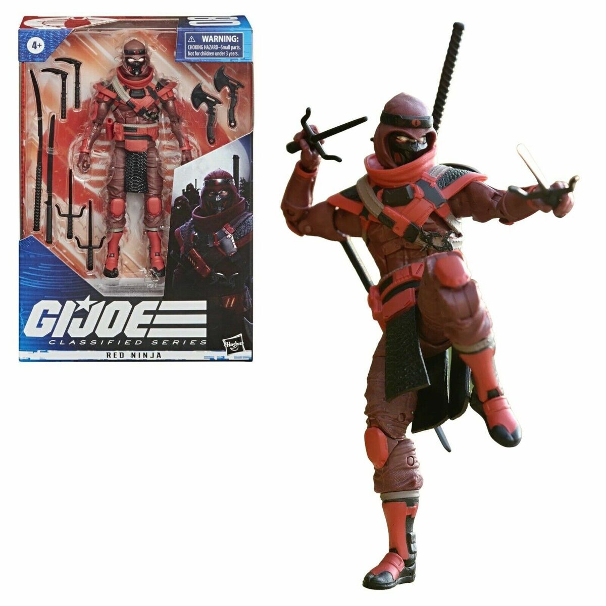 Marvel Legends The Hand Ninja & RED NINJA GI JOE Classified Marvel Legends The Hand Ninja & RED NINJA GI JOE Classified