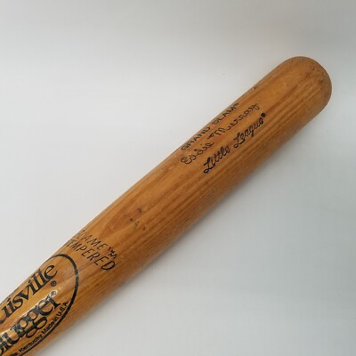 MLB-JIM RICE-LOUISVILLE SLUGGER-WOODEN LITTLE LEAGUE BAT-.300