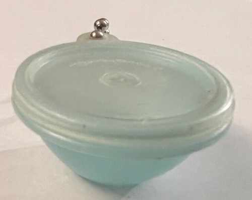 Portachiavi vintage Tupperware #1306 & #1307 Wonderlier ciotola miniatura opaco - Foto 2 di 7