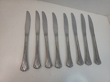 8 Dinner Knives Hollow Oneida SPRING GLEN Stainless Distinction Deluxe