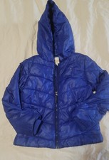 Girl's Tommy Hilfiger Size M 8-10 puffer coat. Blue.