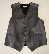 Vest Vesuvio Napoli - Gray - Made In Italy Size L