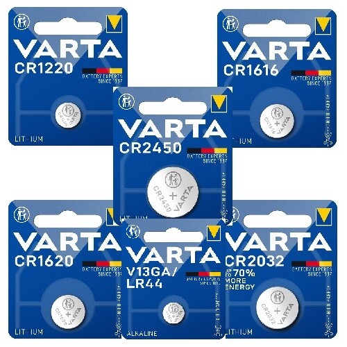 Thumbnail - Varta Knopfzellen V13ga Cr1220 Cr1616 Cr1620 Cr2032 Cr2450 - 1er
