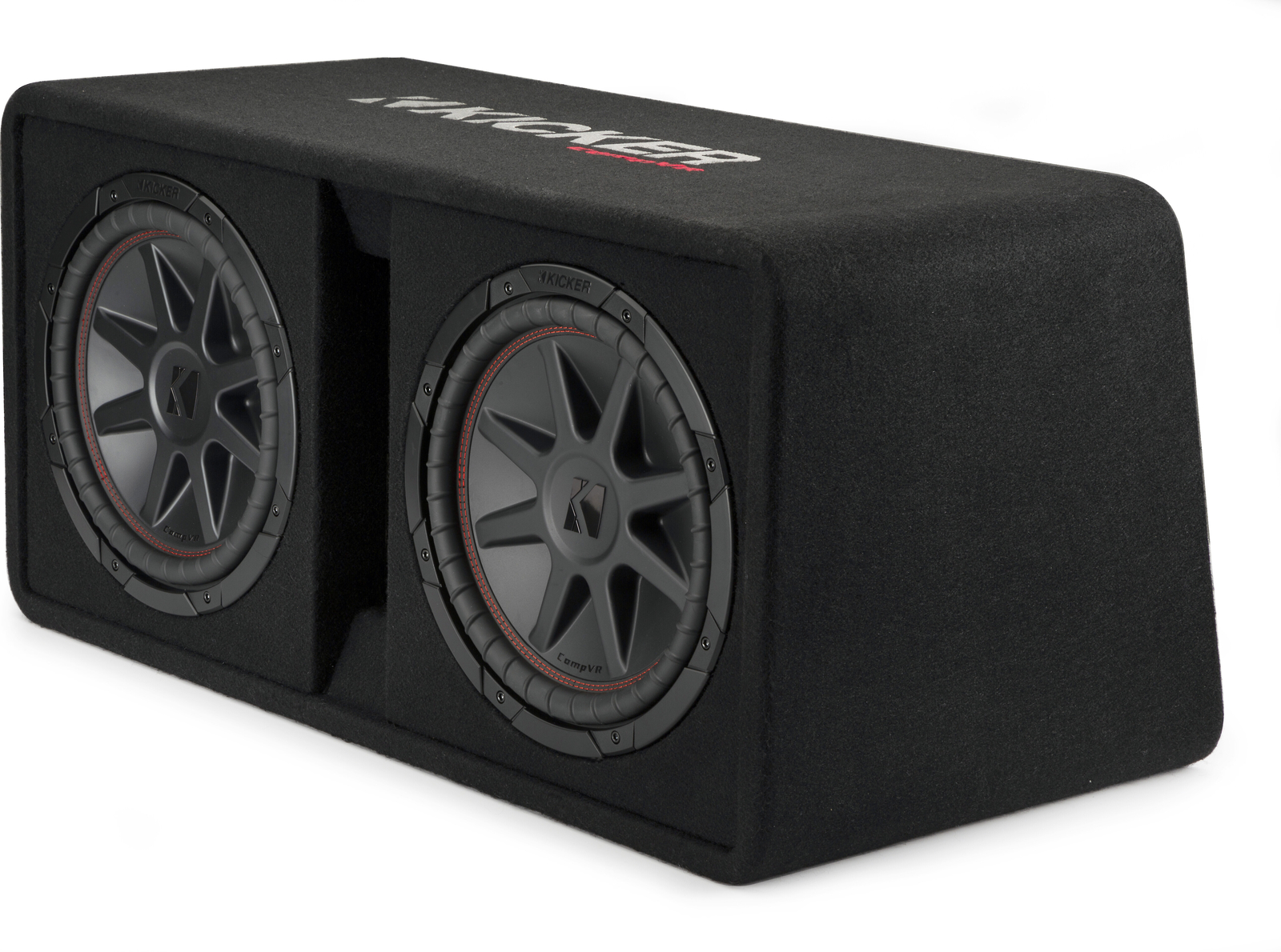 Двойной портированный корпус Kicker CompVR 48DCVR122 емкостью 12 2 Ом 69690₽