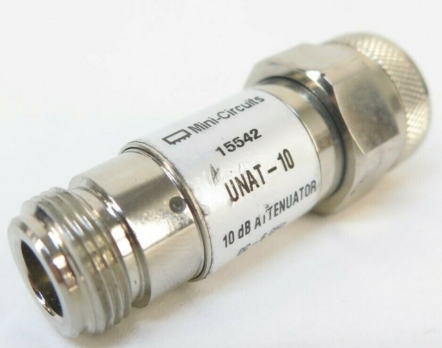 MiniCircuits Unat10 10db Type N Attenuator Dc6ghz for sale online eBay