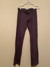 Women's Fashion Causal Slim Stretch Skinny Soft Pant Pockets Size XL Gray