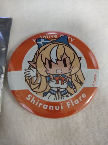 hololive Shiranui Flare can badge hololiveCITY Random Sales Items 56 mm - Picture 2 of 5