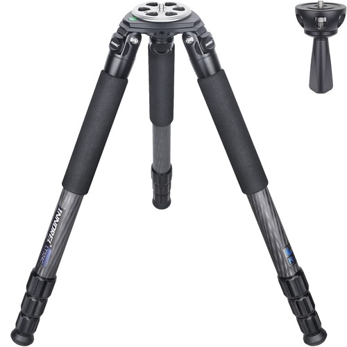 ARTCISE Compact 10-Layer Carbon Fiber Tripod - 2-in-1 Camera Stand & Monopod, Supports 33lbs