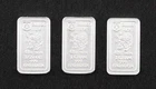 3x Gryphon 1 Gram .999Fine Silver Bar Rare  (3 Grams total) - 1100B