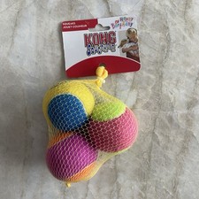 KONG  SqueakAir  Balls Dog Toy, Medium, 3 Pack
