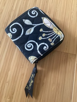 Vera Bradley Small Yellow Bird Floral Wallet Pre-owned