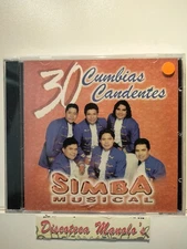 SIMBA MUSICAL - 30 CUMBIAS CANDENTES 2 CDS BRAND NEW FACTORY SEALED