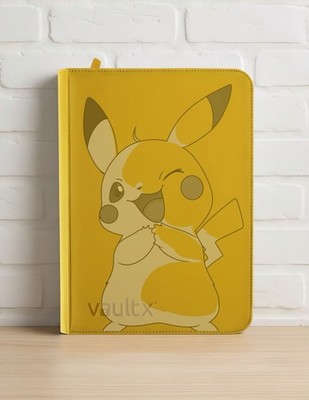 Vault x Yellow 9-Pocket Pikachu Made To Order Binder
