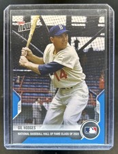 2021 Topps Now Off-Season Gil Hodges Blue #/49 Dodgers
