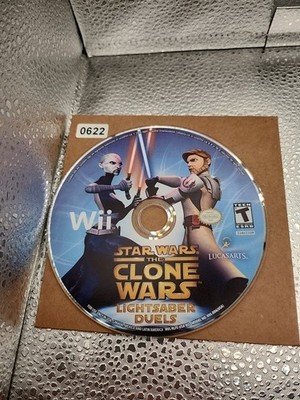 Star Wars The Clone Wars Lightsaber Duels (Wii) NO TRACKING - DISC ONLY 