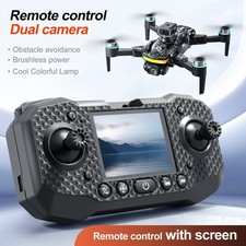 Drone 2026 4K HD Dual Camera WiFi FPV RC Foldable Quadcopter Remote With Screen