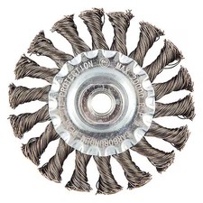 Wire Wheel Brush, 0.020" Dia. Wire,  66254443329