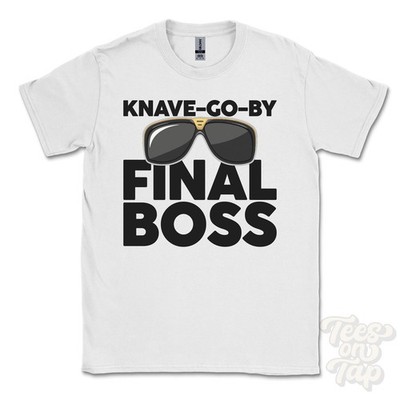 KNAVE-GO-BY FINAL BOSS T-SHIRT lustiges Weihnachtsgeschenk Cornwall Leuchtfeuer Camborne England