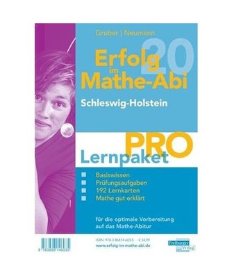 Erfolg im Mathe-Abi 2020 Lernpaket 'Pro' Schleswig-Holstein, Helmut Gruber, Robe