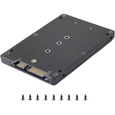 Dual Key M.2 to SATA 3.0 Enclosure 6Gbps Converter Supports PCI-E B/M Key