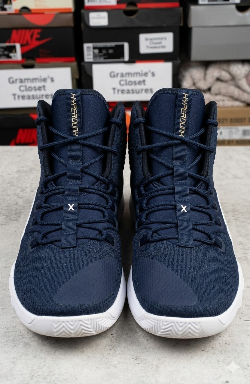 Size 11 - Nike Hyperdunk X TB Midnight Navy