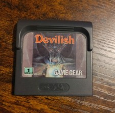 SEGA Game Gear DEVILISH PAL Cart Only Used Tested Working 