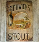 Smithwick's Stout Beer 8 x 12 Vintage Novelty Metal Sign New!