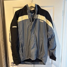 Snowwear Technical Ski wear Mens Blue Ski Jacket Coat Size Medium 