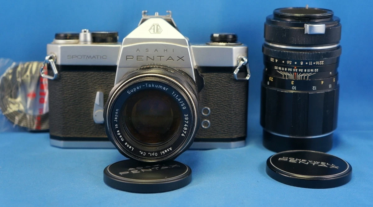 Asahi Pentax Pentax Spotmatic Sp Manual Focus Film Cameras for