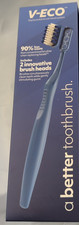 V Eco Toothbrush System With 2 Dual Action Heads Eco Friendly Oral Care es196