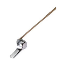 Universal Toilet Tank Flush Lever Handle Replacement Front Mount Chrome Fit Most