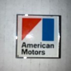 Vintage American Motors Corporation AMC emblem badge LOGO stick on