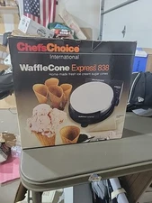 Chef'sChoice WaffleCone Express Model 838 - Easy To Make Sugar Cones At Home!