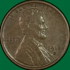 1915-S Lincoln Wheat Cent Choice Almost Uncirculated AU+ Coin #41535