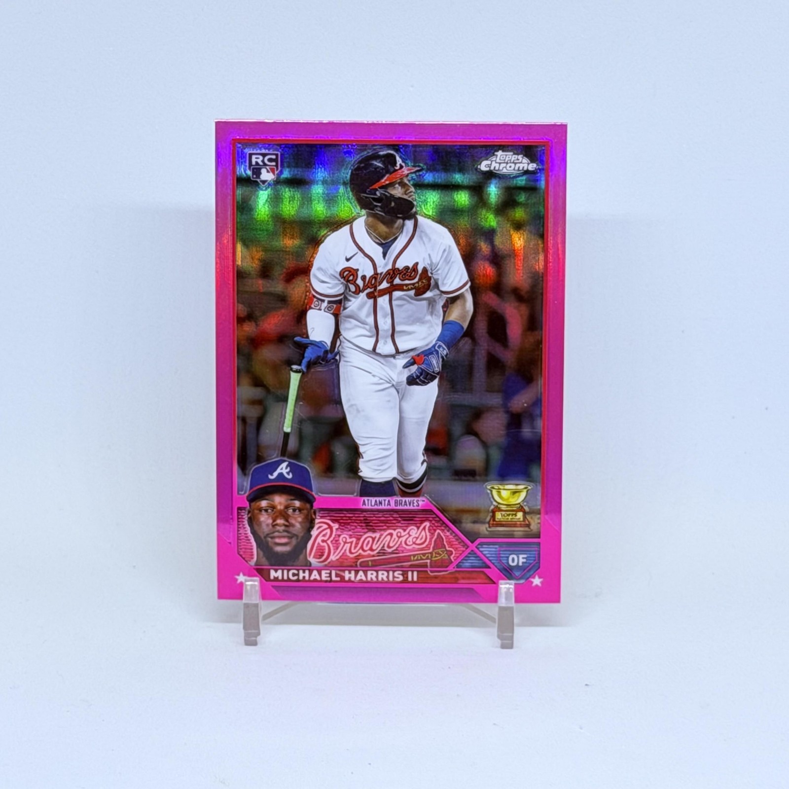 2023 Topps Chrome #79 Michael Harris II Pink Refractors