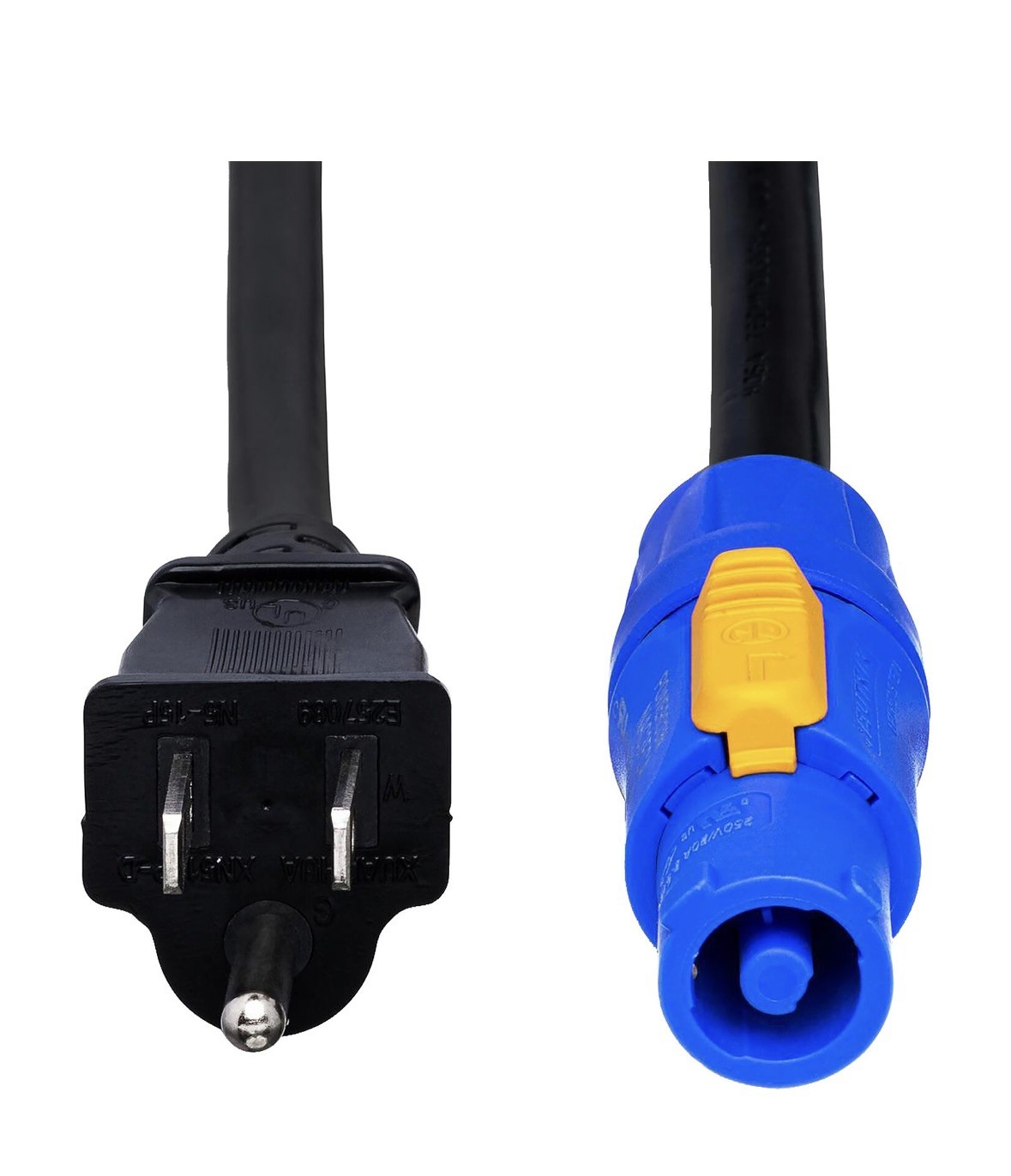 3x PowerCON® (NAC3FCA) 16AWG AC Power Cord - 10ft