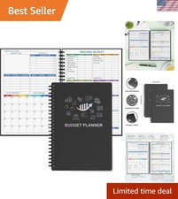 Budget Planner - Monthly Finance Organizer with Expense Tracker Notebook to M...