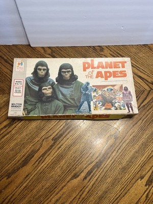 Vintage 1974 Milton Bradley Planet Of The Apes Board game 