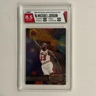 Michael Jordan 1997-98 Skybox Metal Universe #23 Chicago Bulls HOF HGA